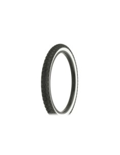 Tire 20 x 2.125 Black/White Side Wall HF-143G.